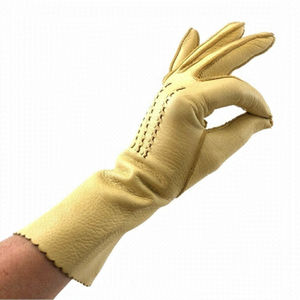 BUTTERCREAM leather gloves Small